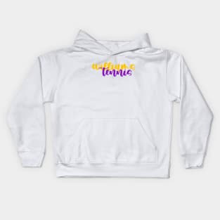 williams college tennis Kids Hoodie